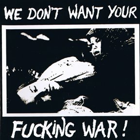 WE DONT WANT YOUR FUCKING WAR! LP Va-we-10