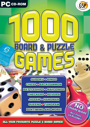 1000 board and puzzle games 167tis10