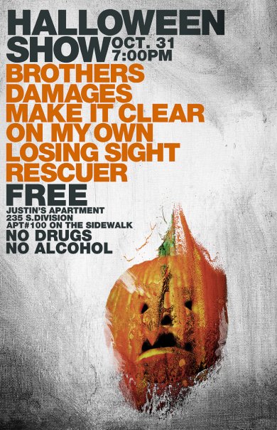 October 31 Free Show in Grand Rapids - Brothers, Damages, Make it Clear 10228_13