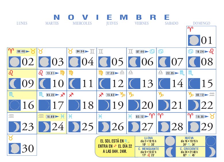 Calendario Lunar Noviembre 2009 Noviem10