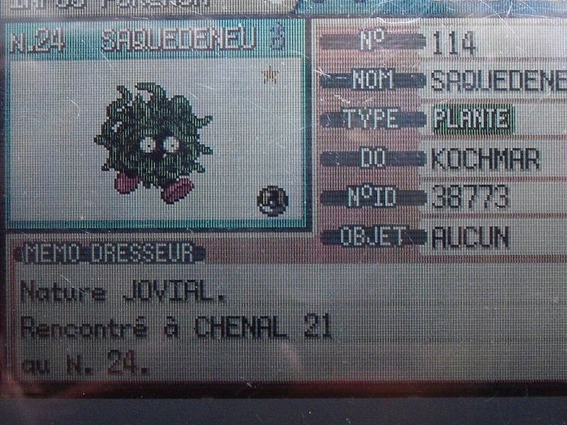 2éme pokémon shiny!!  saquedeneu!! rencensement Dscf0613