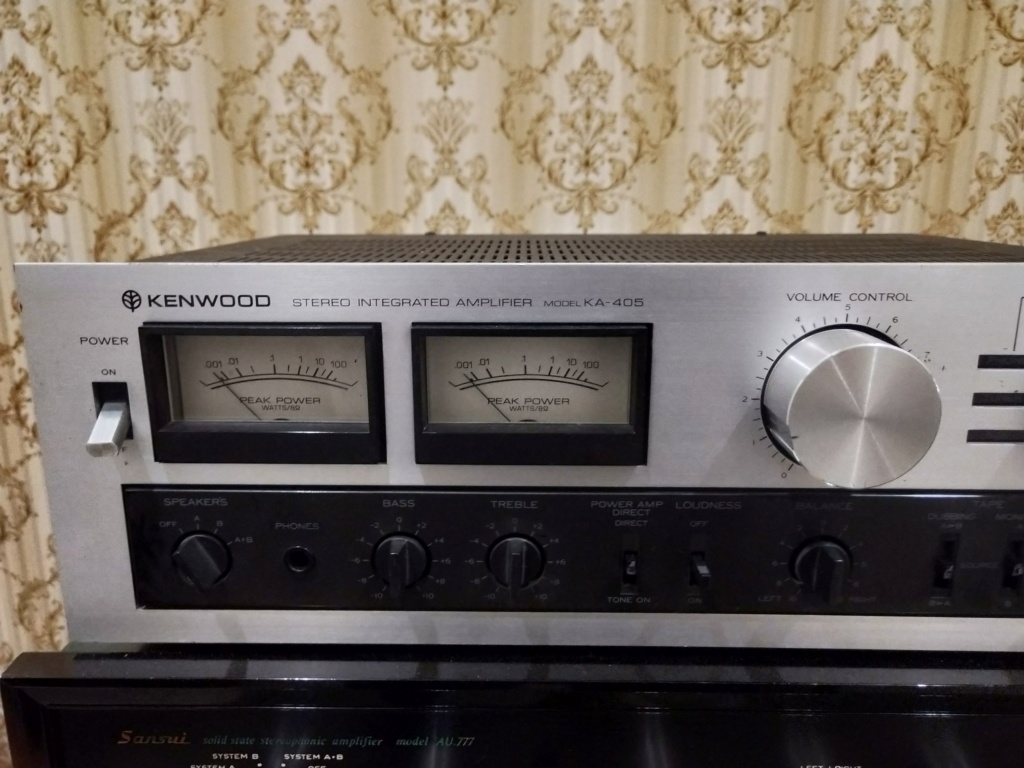 Kenwood KA-405 Stereo Integrated Amplifier (Sold) 113