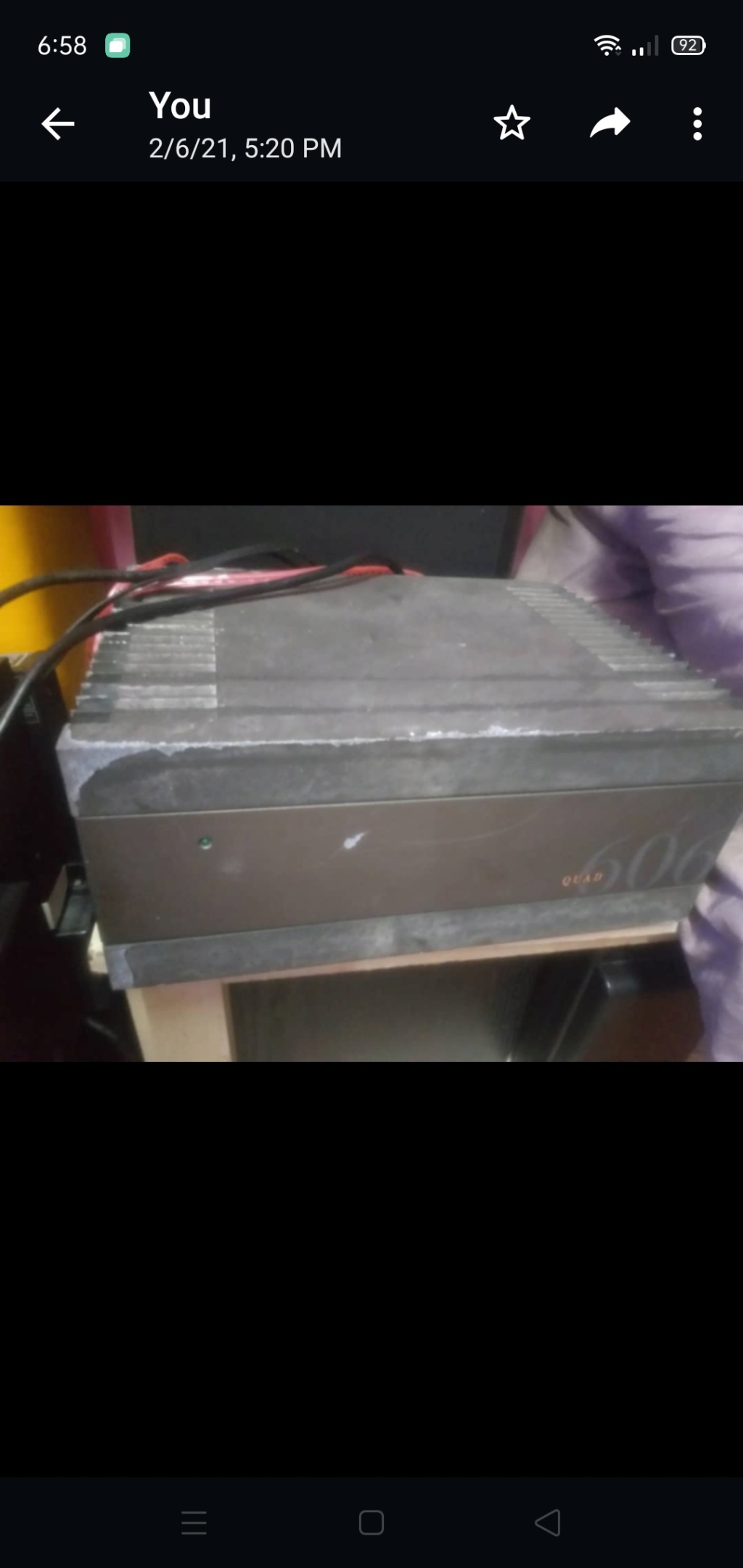 QUAD 606 MKI Power Amplifier (Price Revised) Front13