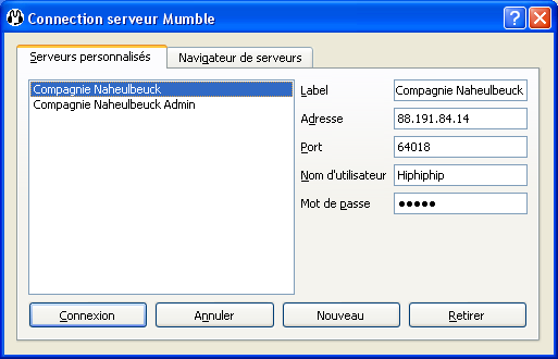 Serveur Mumble 0210