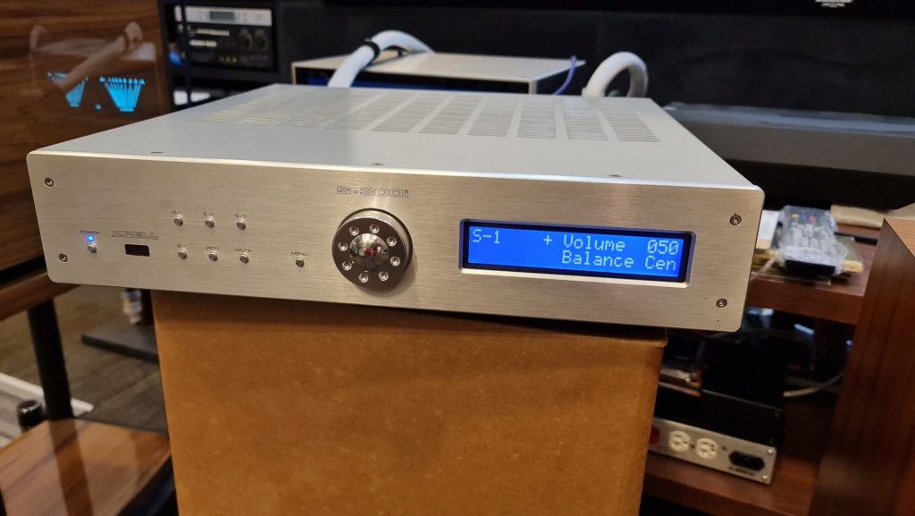 Krell S300i integrated stereo amplifier 20220110