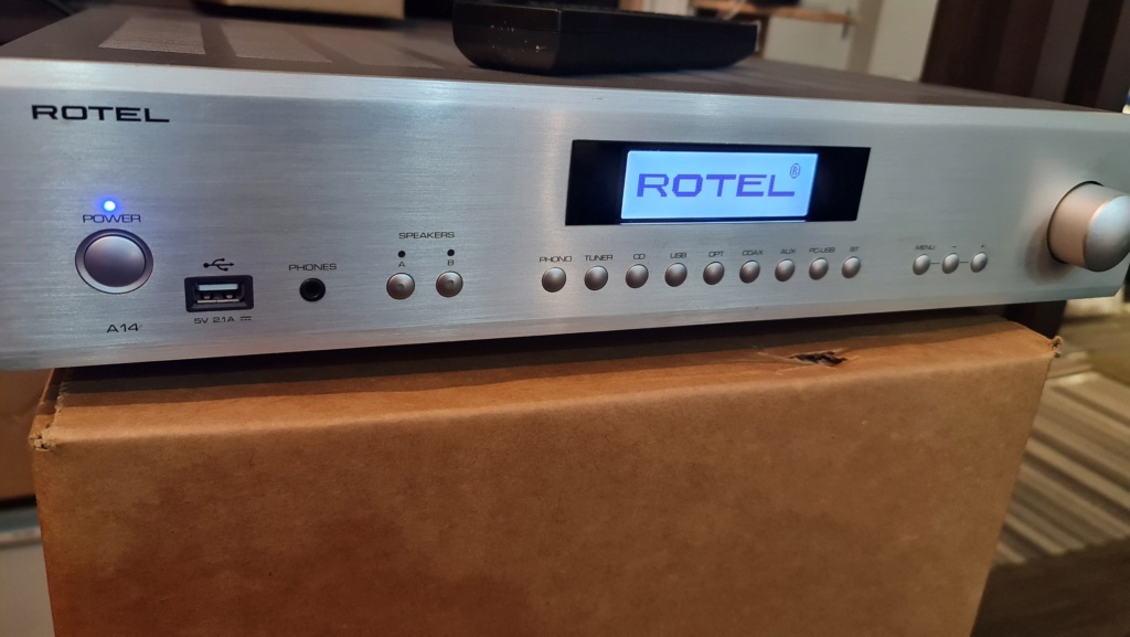 Rotel A14 Integrated Stereo Amplifier 20220810