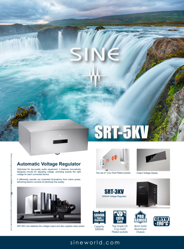 SINE Srt3kv audio grade voltage regulator Srt5kv11