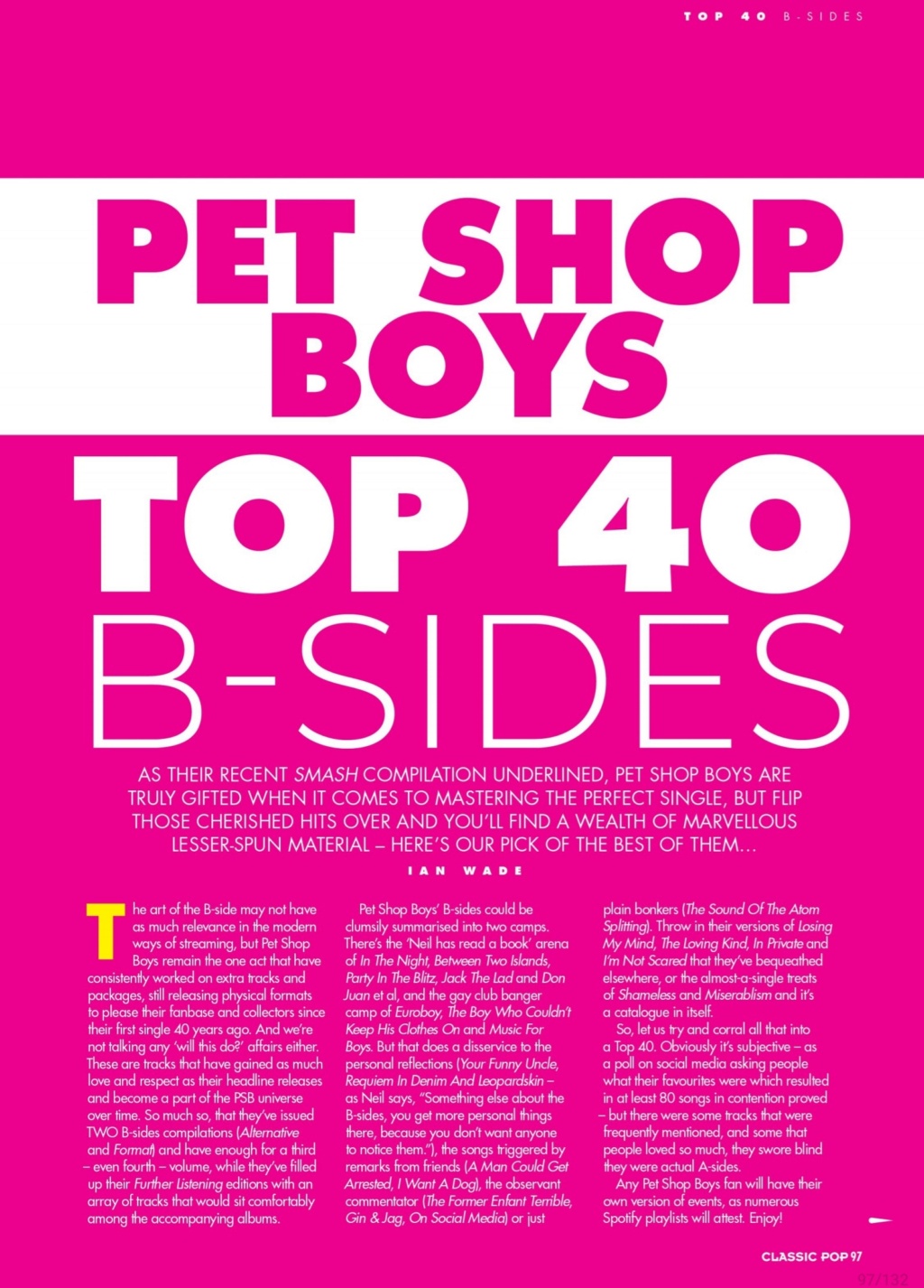Pet Shop Boys - Presse - Page 3 Screen12
