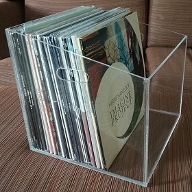 Turntable Cover, LP Storage: Customised (Acrylic) Lps_fo10