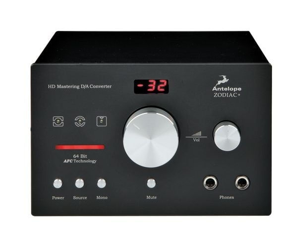 Antelope Audio Zodiac+ HD Mastering 192 kHz D/A Converter/ Pre-amp Antelo10