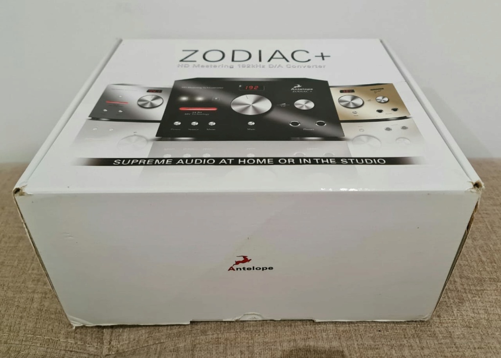 Antelope Audio Zodiac+ HD Mastering 192 kHz D/A Converter/ Pre-amp Antelo12