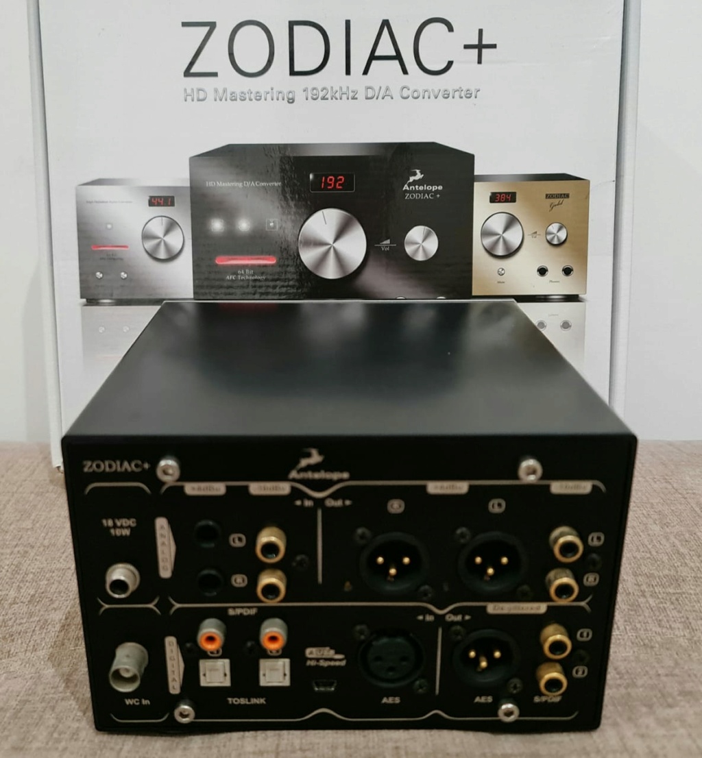 Antelope Audio Zodiac+ HD Mastering 192 kHz D/A Converter/ Pre-amp Antelo14