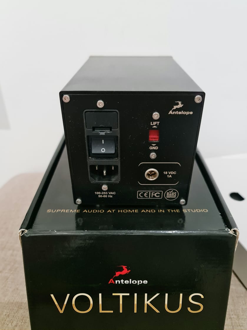 Antelope Audio Voltikus Audiophile-Grade Power Supply Superior Stability Antelo15