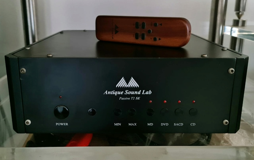 Antique Sound Lab Passive T2 SE Pre-Amplifier w Original Remote. Antiqu10