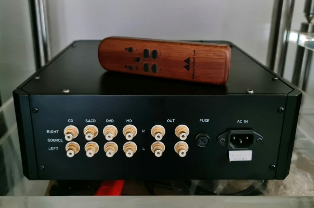 Antique Sound Lab Passive T2 SE Pre-Amplifier w Original Remote. Antiqu11