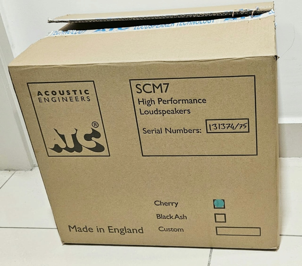 ATC SCM7 Bookshelf Speakers Made In England Atcscm45