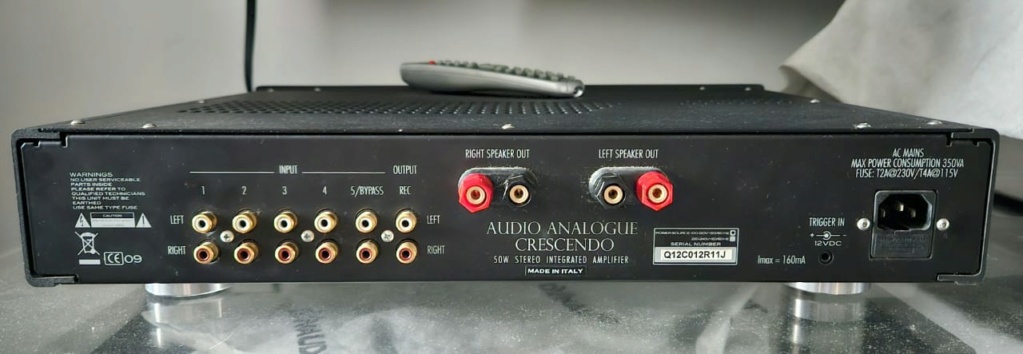 Audio Analogue Crescendo Integrated Amplifier - Made In Italy Audioa17