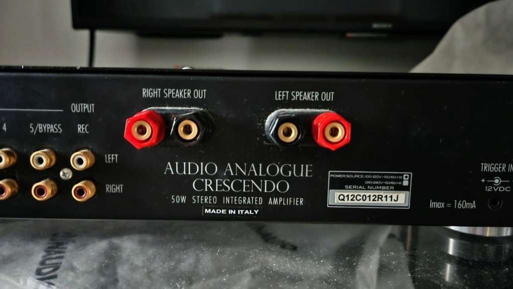 Audio Analogue Crescendo Integrated Amplifier - Made In Italy Audioa18