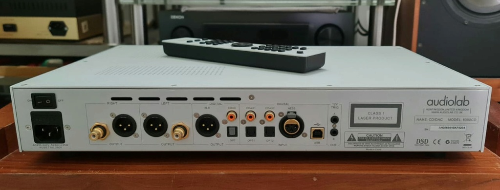 Audiolab 8300CD CD Player/Pre-amp/DAC Audiol36