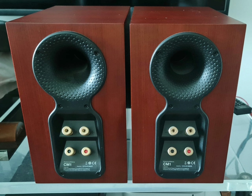 Bowers and Wilkins B&W CM1 Bookshelf Speakers Bwcm1310