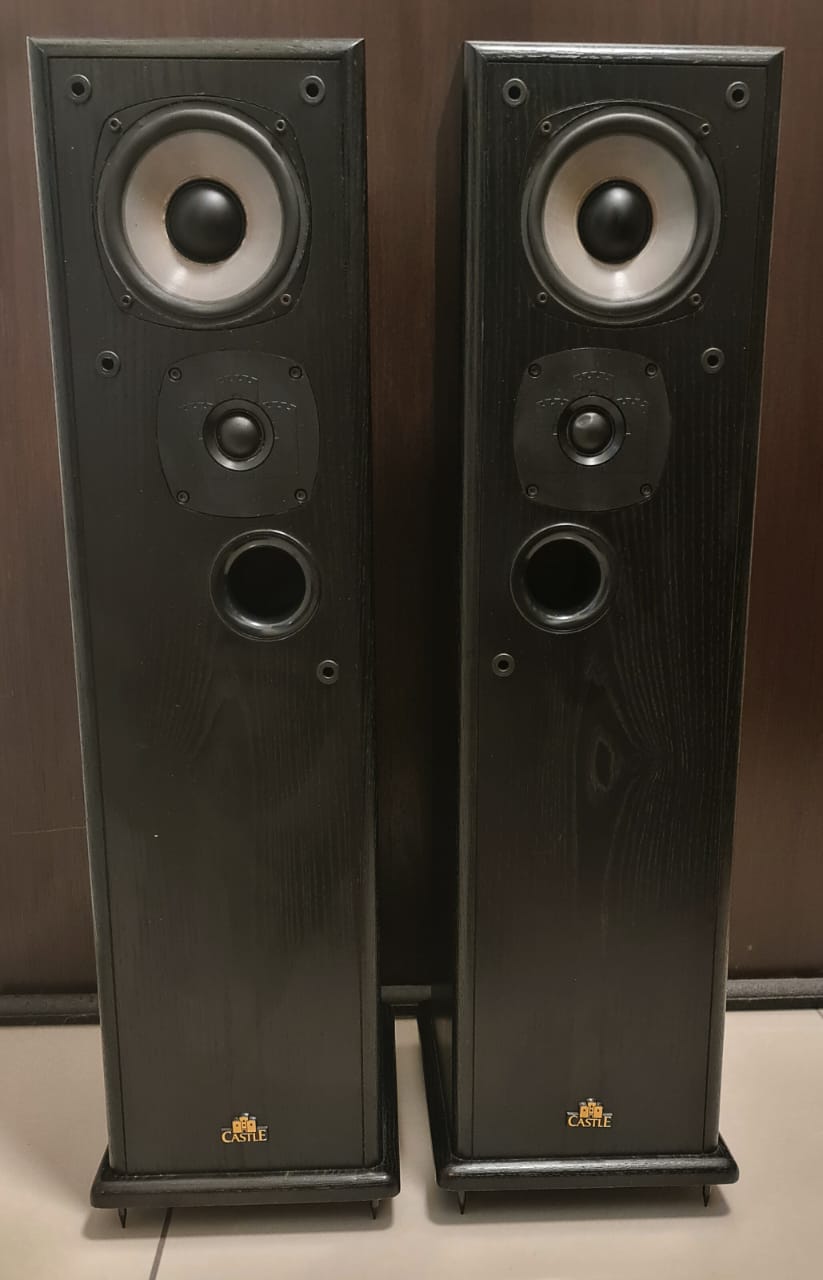 Castle Severn Floorstander Speakers - Made In England Castle16