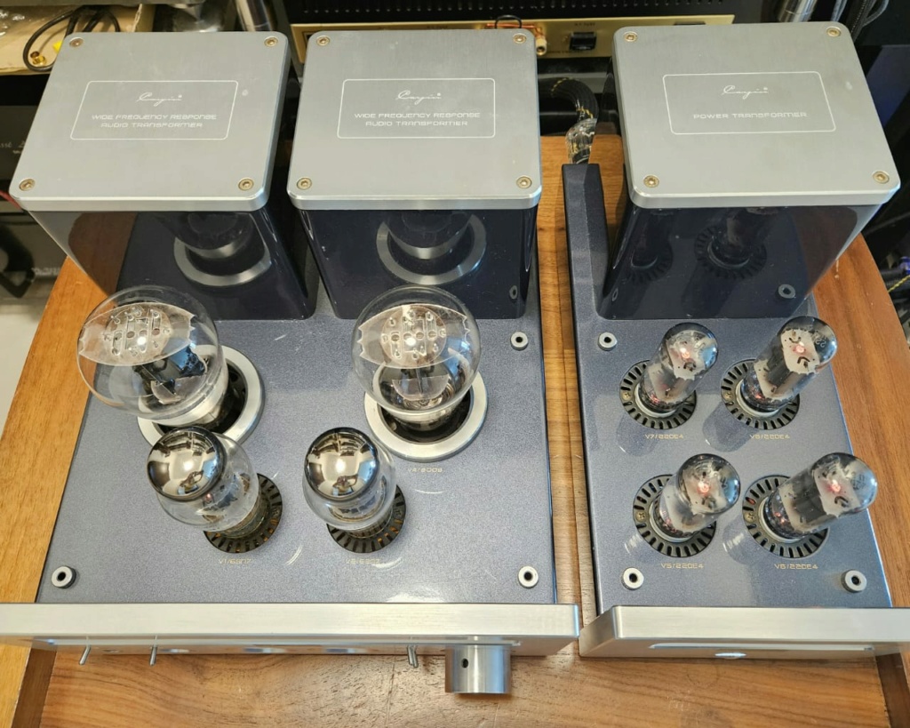 Cayin HA-300B Direct Heated Triode Vacuum Tube Amplifier Cayinh12