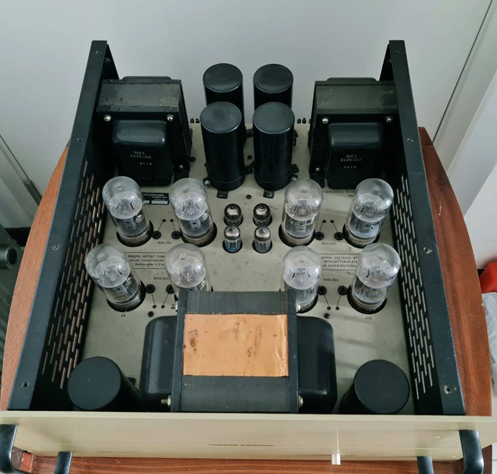 Conrad Johnson MV-125 Tube Power Amplifier Cjmv1217