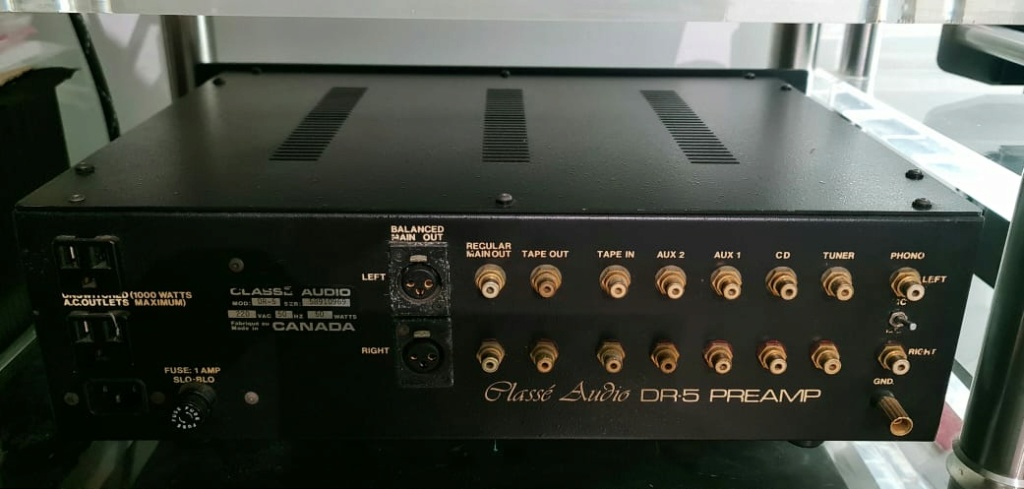 Classe Audio DR-5 Pre-amplifier w/ Phono Stage. Made in Canada Classe19