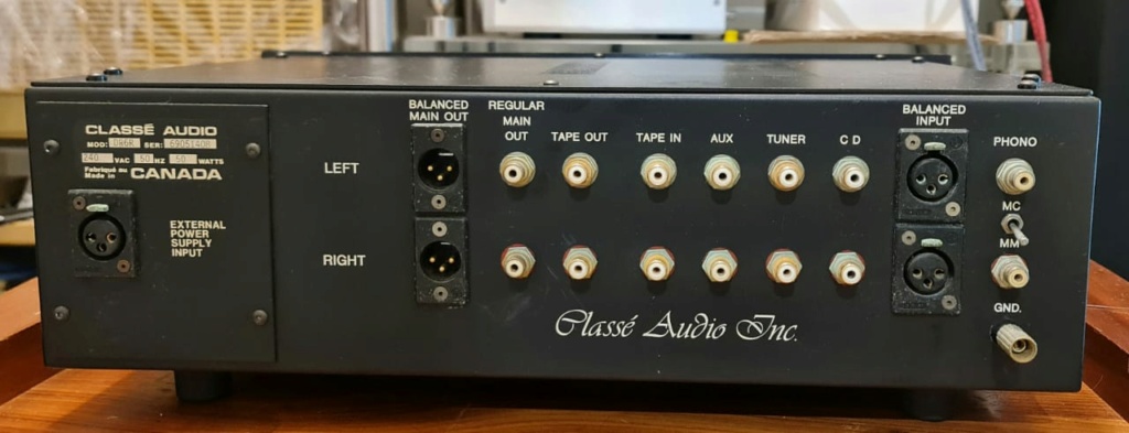 Classe Audio DR-6 Preamplifier with Classe Audio DR-6 Power Supply Classe31