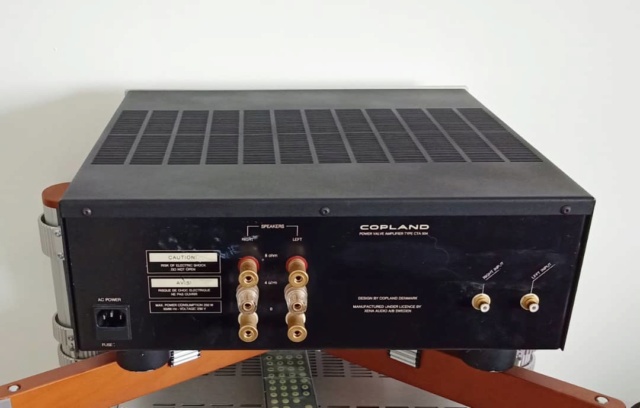SOLD Copland CTA504 Power Amplifier Coplan12