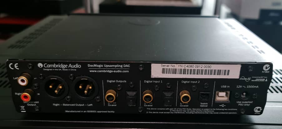 DACs: TEAC, Audiolab, Audio Research DAC9, Cambridge Audio, etc Dacmag10