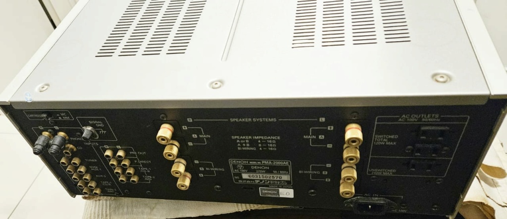 Denon PMA-2000AE Integrated Amplifier - Ultra High Current MOS Denon217