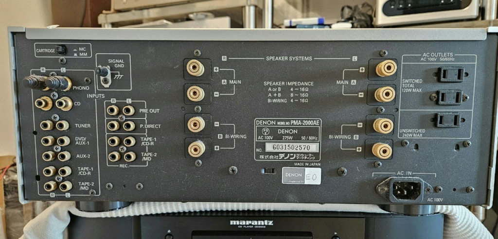 Denon PMA-2000AE Integrated Amplifier - Ultra High Current MOS Denon220
