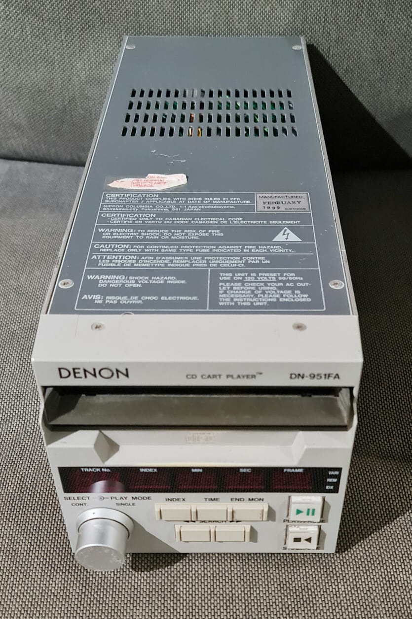 Denon DN 951FA Professional Boardcast CD Player Denon911