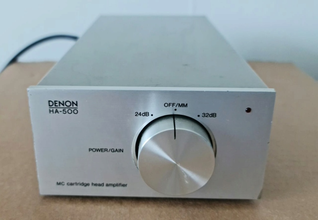 Denon HA-500 Moving Coil Phono Preamplifier Stereo Head Amp Denonh10
