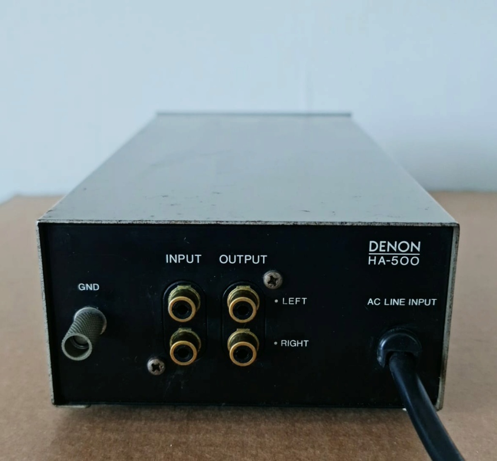 Denon HA-500 Moving Coil Phono Preamplifier Stereo Head Amp Denonh11