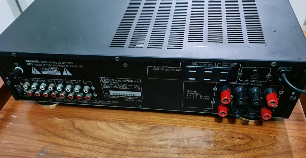 NAD CD Player C565 BEE, Pioneer BDP-450 Blu-ray/SACD player,Denon PMA-360 Integrated Amplifier, etc Denonp20