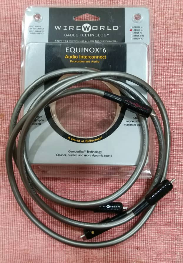 WireWorld Equinox 6 RCA Interconnect - 1m Equino10