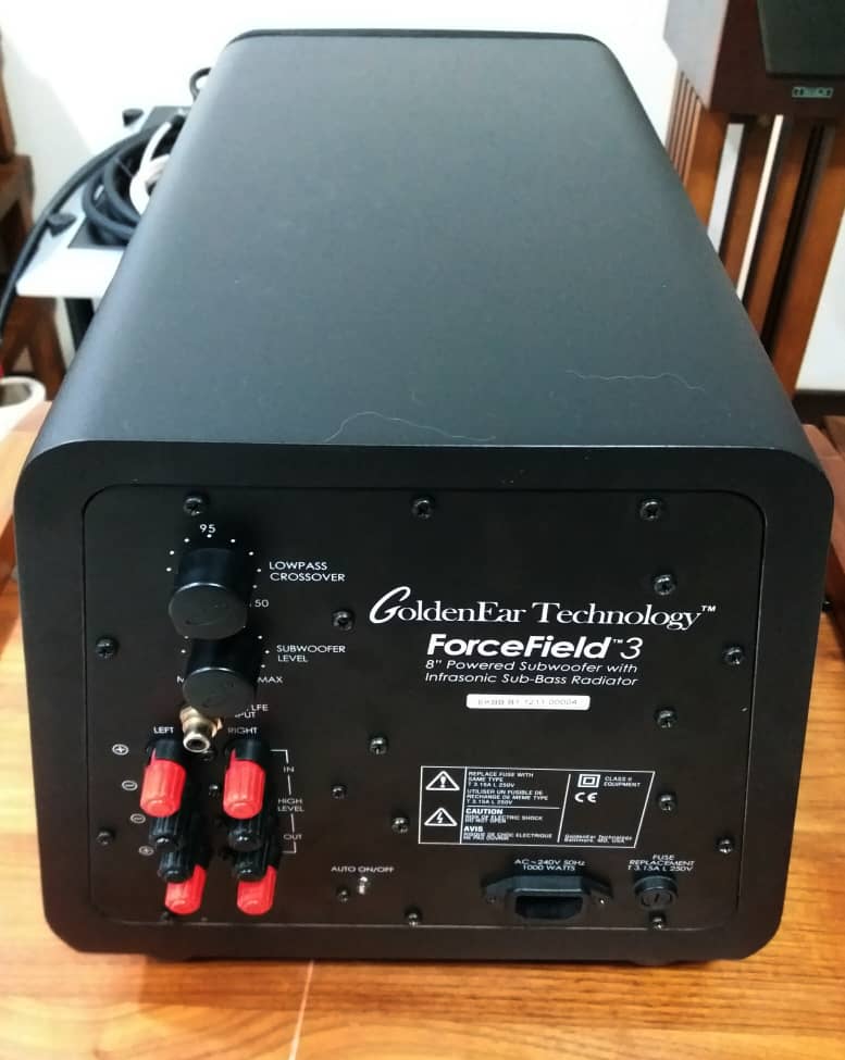 GoldenEar Technology ForceField 3 Subwoofer - 1000 Watts G311
