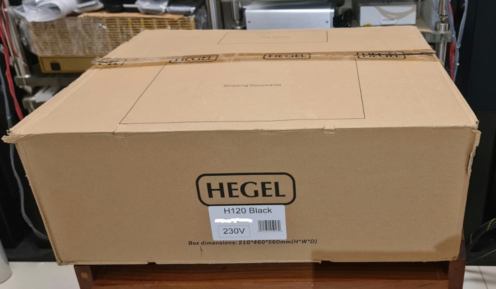 Hegel H-120 Integrated Amplifier with DAC (Roon Ready/Spotify/Airplay etc) Hegelh14