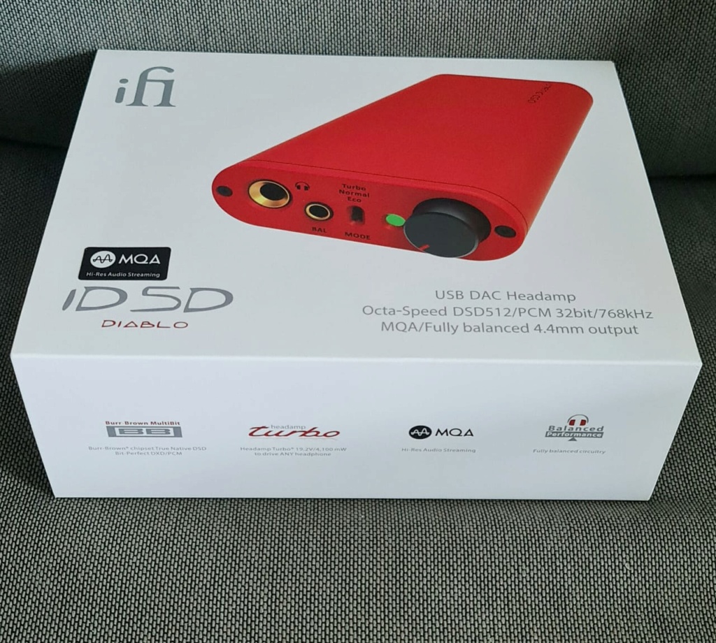 IFi Audio IDSD Diablo - DAC Amplifer With Pure Power And Performance With 4.4mm Balanced Output Ifidia11