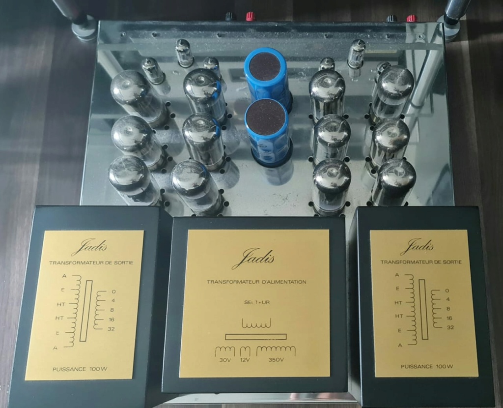 Jadis Defy 7 Tube Power Amplifier - 100W/channel Jadisd13