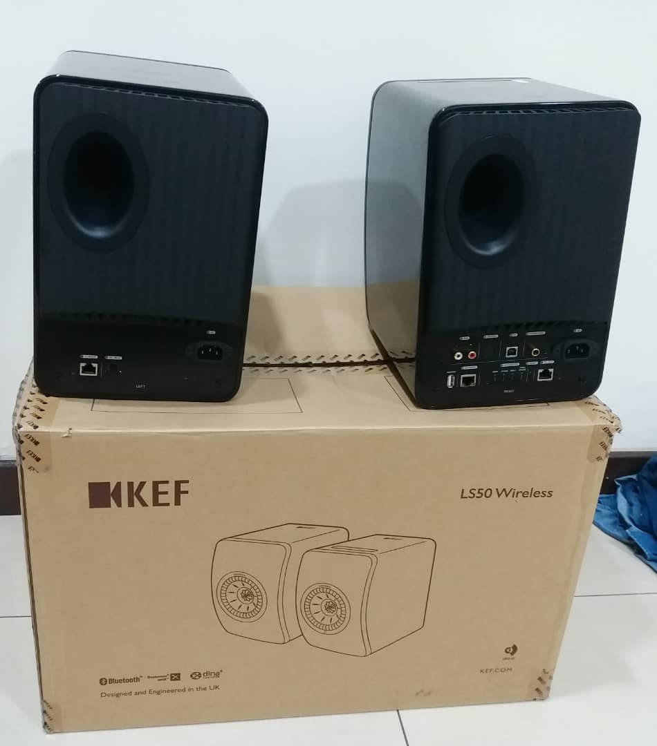 KEF LS50 Active Wireless speakers Kef110