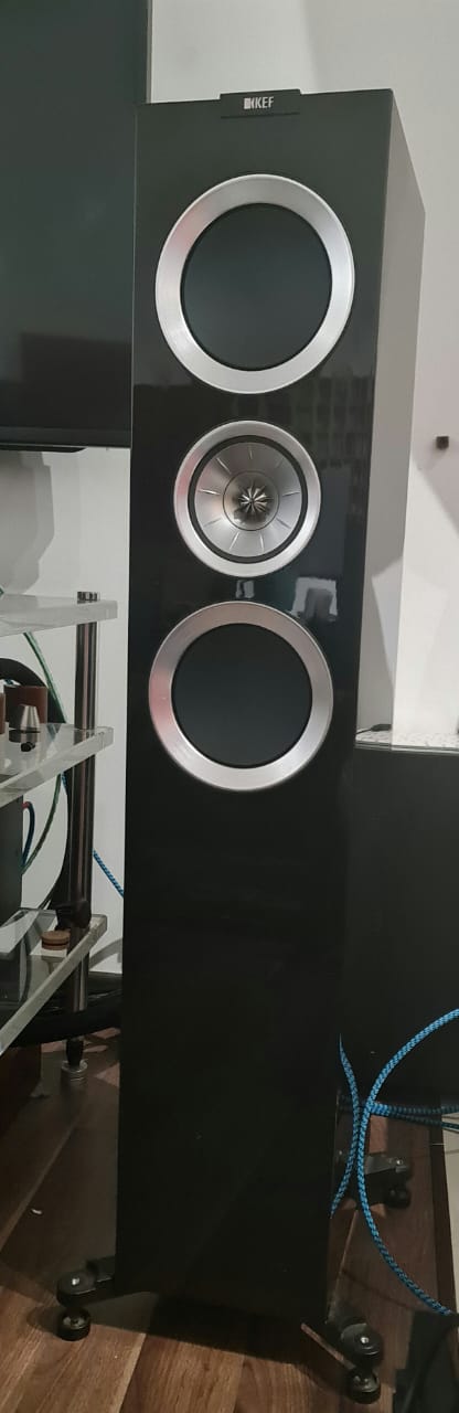 KEF R Series R700 Speakers - Piano Black Kefr7012