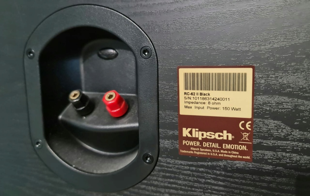 Klipsch R-26F Floorstanding Speaker & Klipsch RC-62 II Center Speaker Set Klipsc32