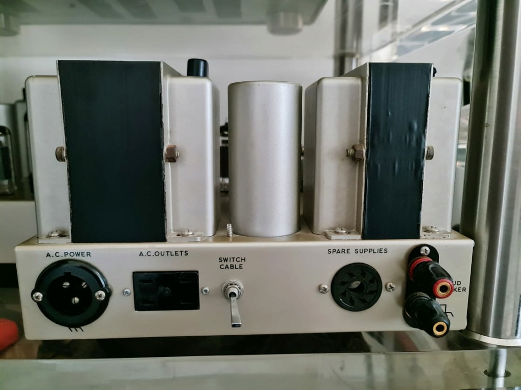 Leak TL/12+  Plus Tube Monoblocks Power Amplifier - Made In England Leak411