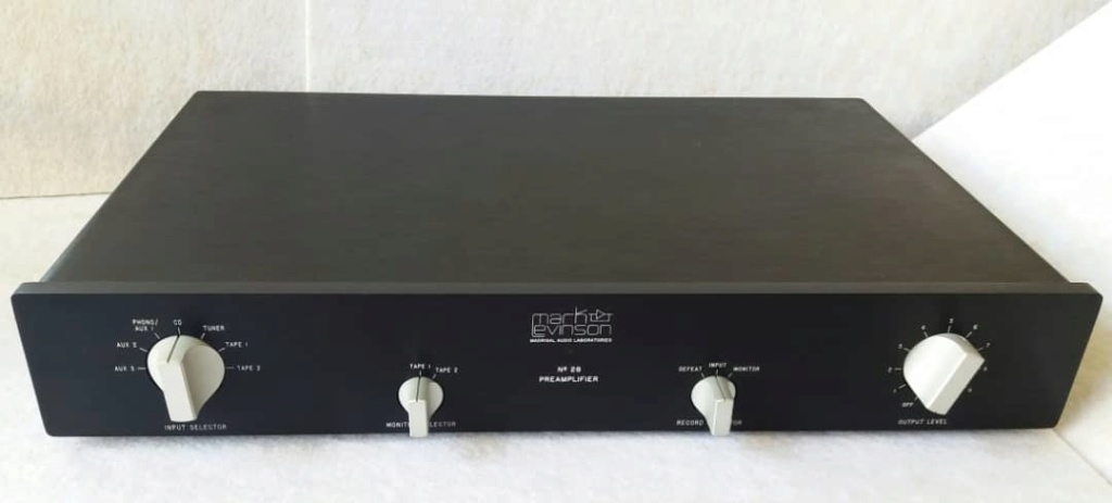 Mark Levinson 28 Preamplifier with PLS-228 Power Supply Mark212