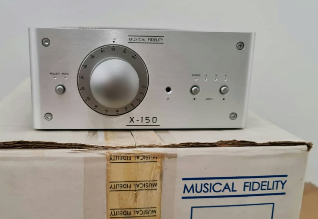 SOLD - Music Fidelity X-150 Integrated Amplifier Mfx15013