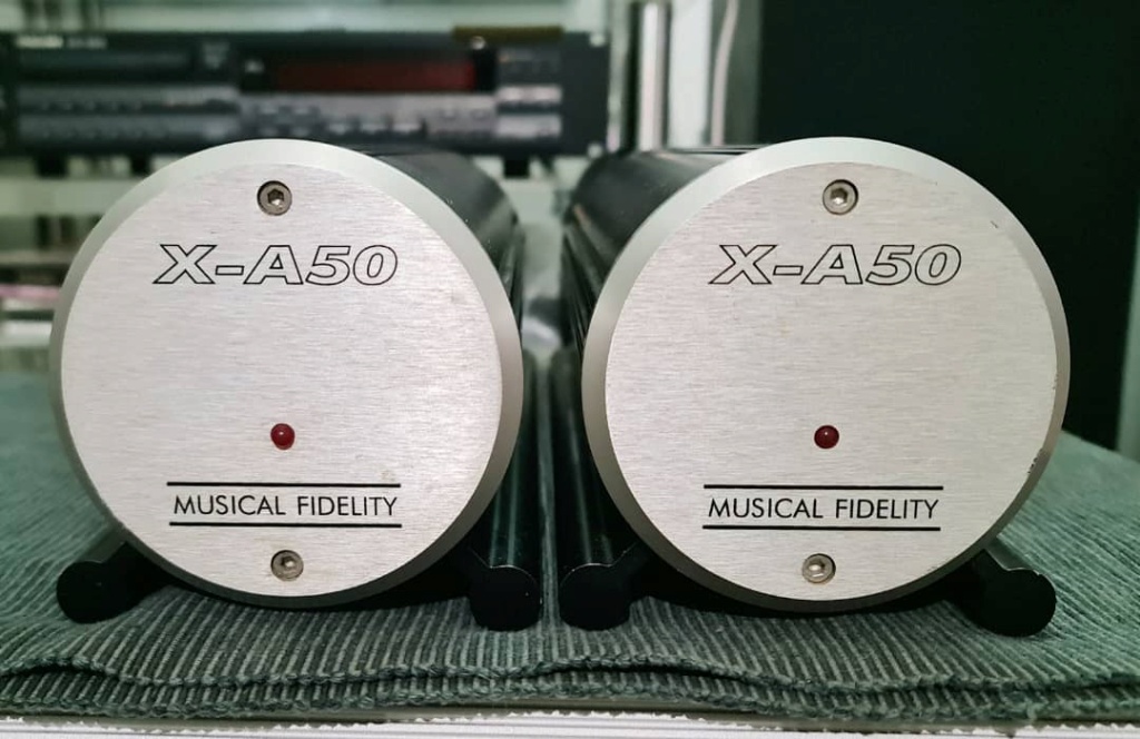 Musical Fidelity X-A50 Monoblock Power Amplifiers Mfxa5011