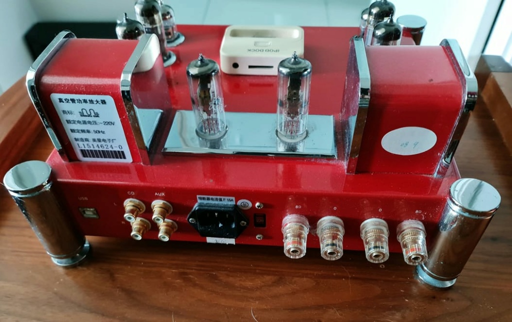 MeiXing MingDa MC84-CII Push-pull EL84 Tube Integrated Amplifier Mingda23